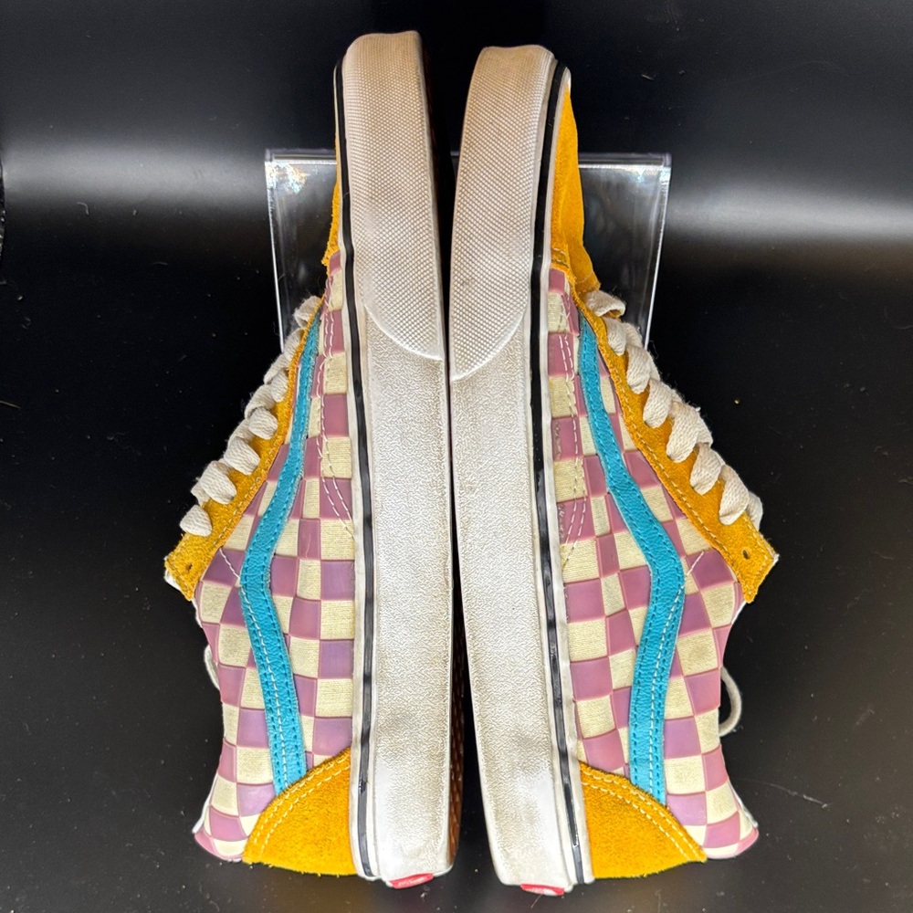 Vans Old Skool Thermochrome Checkerboard Suede Sneakers Rare find! - Picture 7 of 9